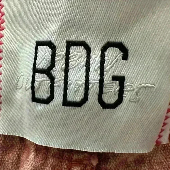 BDG Y2k Corduroy Cargo Pants Acid-Washed NWOT Size 4 Color Burnt Orange - Picture 8 of 9